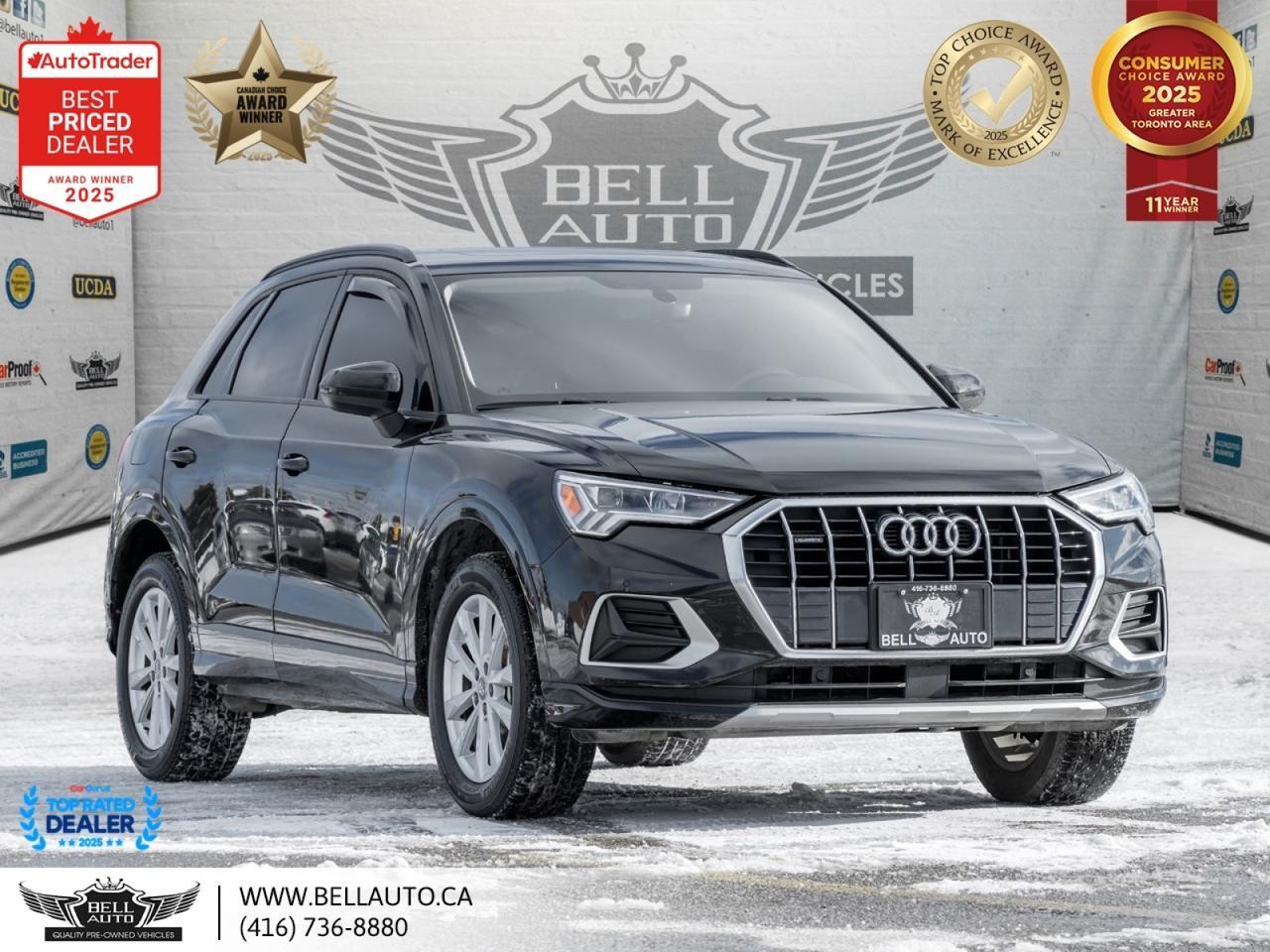 2020 Audi Q3 Komfort | B.CAM | PANO | PWRSEATS | SATRADIO | NOACCIDENT