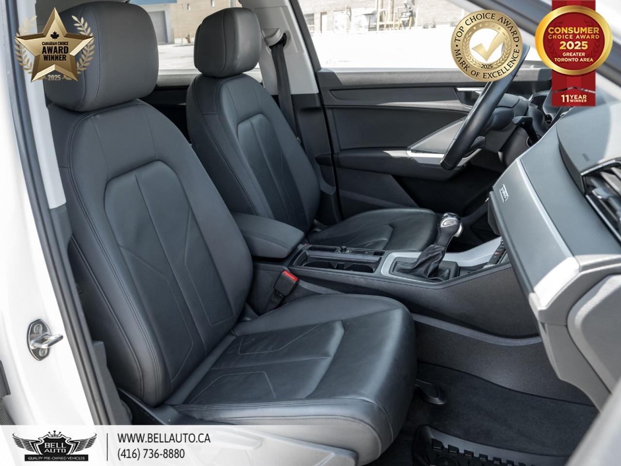 2020 Audi Q3 Komfort | PANOROOF | PARKASST | WIRELESSCHRG | BLUETOOTH | HTD LTHR SEATS | BACKUPCAM | NOACCIDENT Toronto ON
