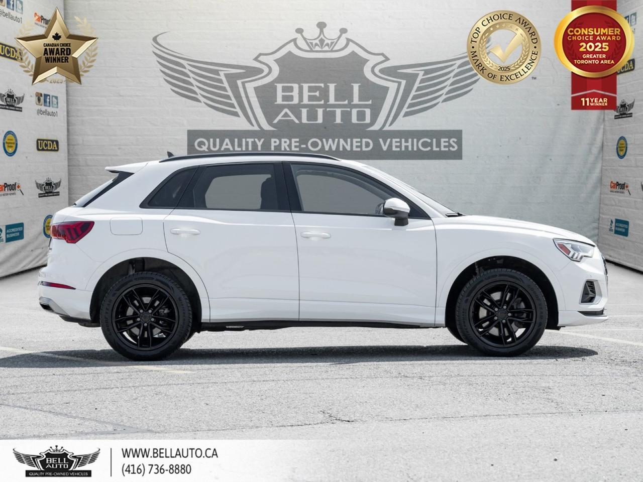 2020 Audi Q3 Komfort | PANOROOF | PARKASST | WIRELESSCHRG | BLUETOOTH | HTD LTHR SEATS | BACKUPCAM | NOACCIDENT Toronto ON