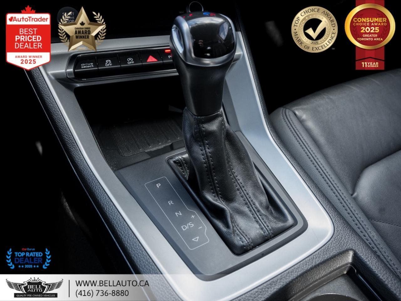 2020 Audi Q3 Komfort B.CAM PANO PWRSEATS SATRADIO NOACCIDENT Toronto ON