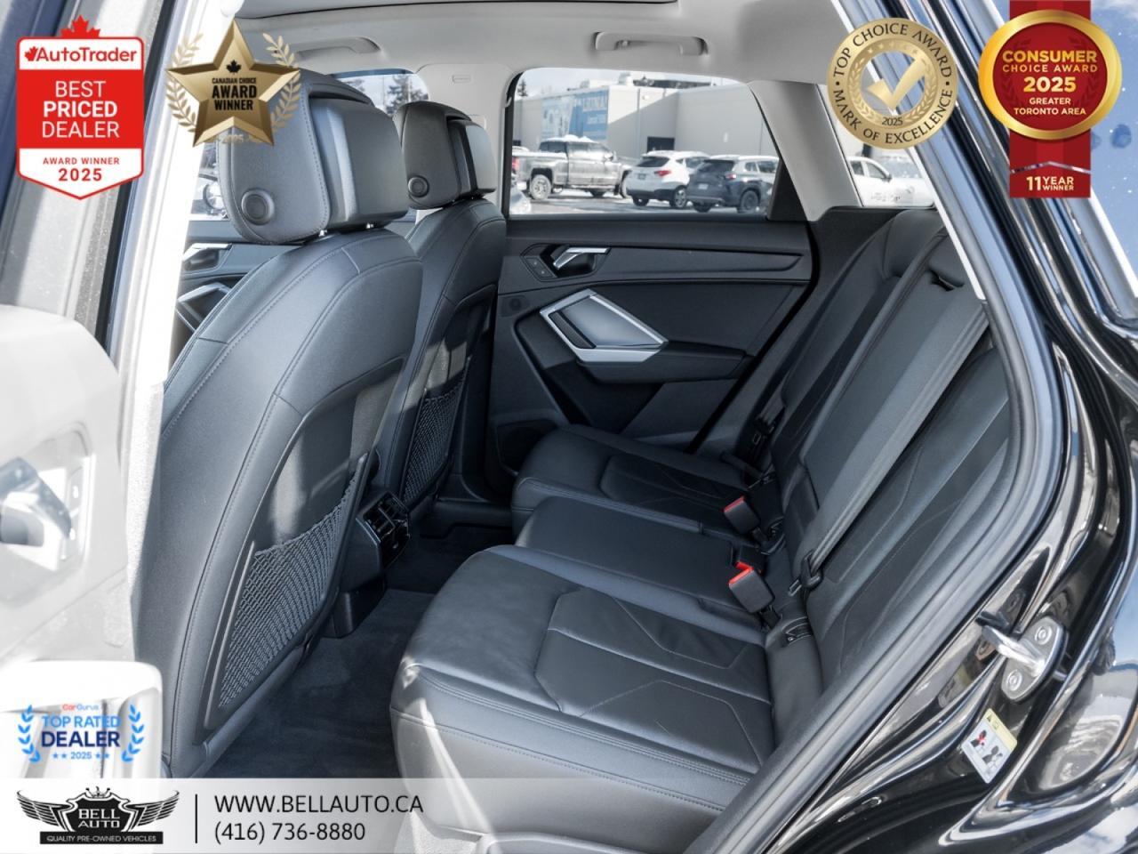2020 Audi Q3 Komfort B.CAM PANO PWRSEATS SATRADIO NOACCIDENT Toronto ON