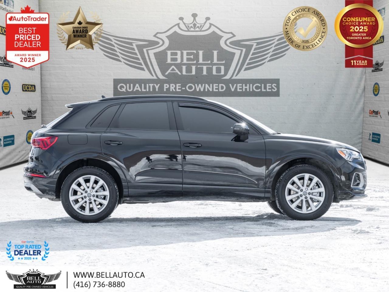 2020 Audi Q3 Komfort B.CAM PANO PWRSEATS SATRADIO NOACCIDENT Toronto ON
