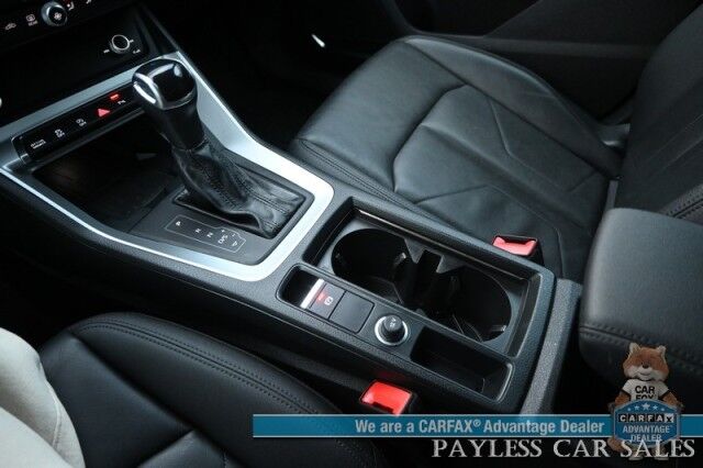 2020 Audi Q3 Premium Plus / AWD / Power & Heated Leather Seats / Navigation / Panoramic Sunroof / B&O Speakers / Adaptive Cruise / Lane Departure & Blind Spot Alert / Apple CarPlay & Android Auto / Back Up Cam / Only 45K Miles Anchorage AK