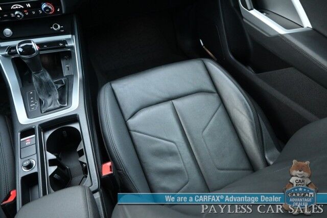 2020 Audi Q3 Premium Plus / AWD / Power & Heated Leather Seats / Navigation / Panoramic Sunroof / B&O Speakers / Adaptive Cruise / Lane Departure & Blind Spot Alert / Apple CarPlay & Android Auto / Back Up Cam / Only 45K Miles Anchorage AK