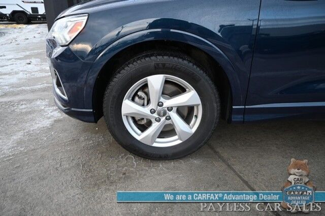 2020 Audi Q3 Premium Plus / AWD / Power & Heated Leather Seats / Navigation / Panoramic Sunroof / B&O Speakers / Adaptive Cruise / Lane Departure & Blind Spot Alert / Apple CarPlay & Android Auto / Back Up Cam / Only 45K Miles Anchorage AK
