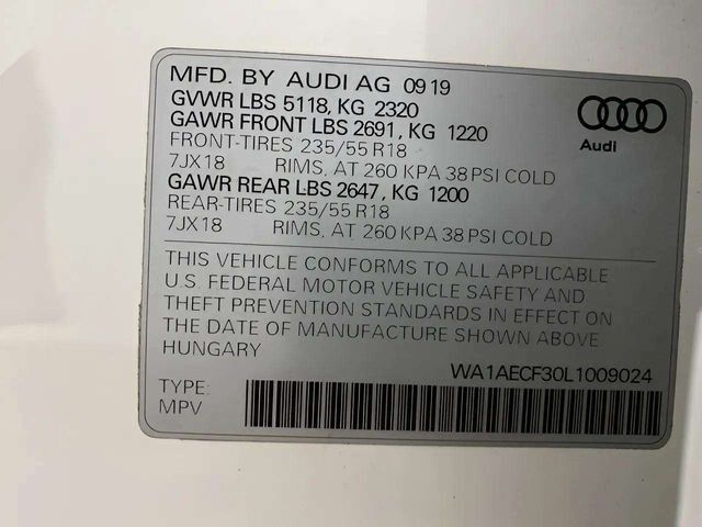 2020 Audi Q3 Premium quattro Dallas TX