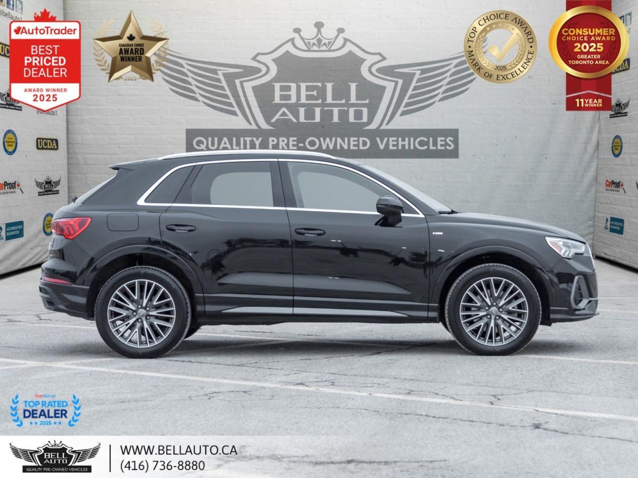 2020 Audi Q3 Progressiv | S-LINE | B.CAM | PANO | NOACCIDENT Toronto ON