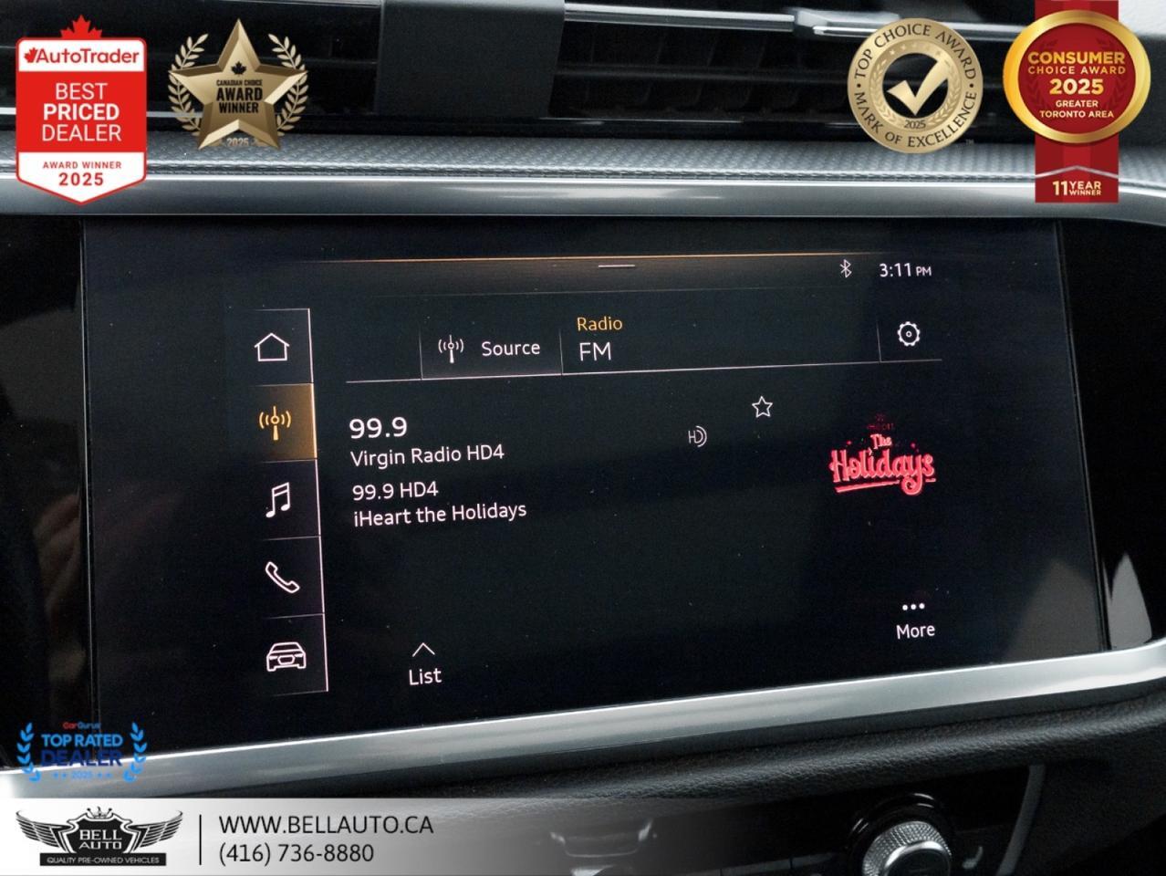 2020 Audi Q3 Progressiv | S-LINE | B.CAM | PANO | NOACCIDENT Toronto ON