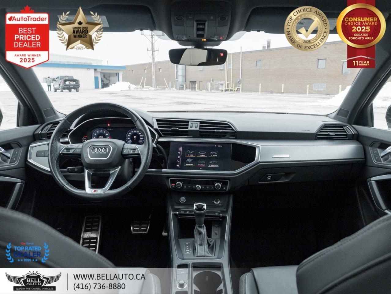 2020 Audi Q3 Progressiv | S-LINE | B.CAM | PANO | NOACCIDENT Toronto ON