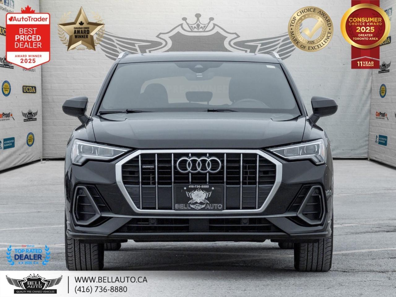 2020 Audi Q3 Progressiv | S-LINE | B.CAM | PANO | NOACCIDENT Toronto ON