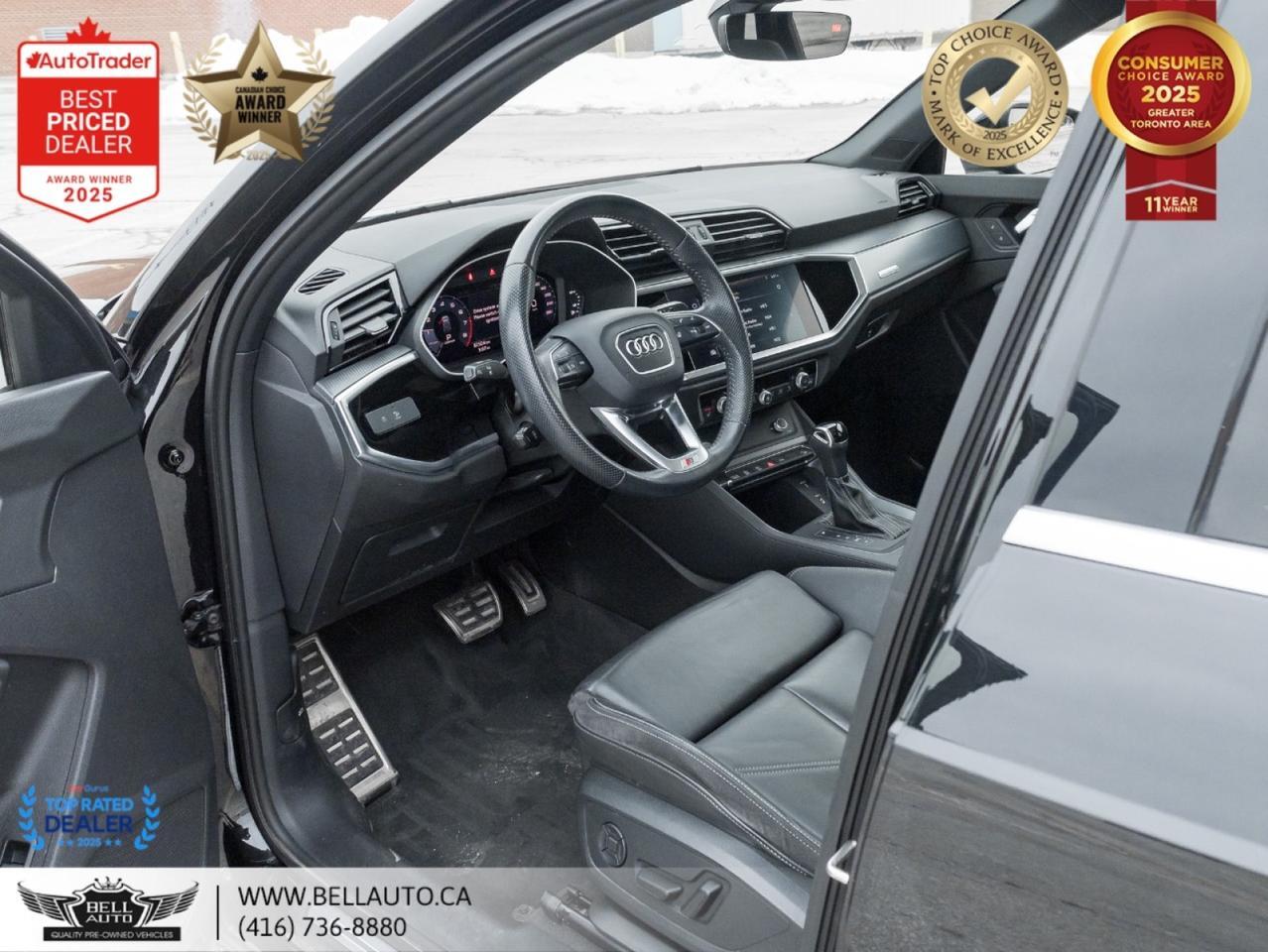 2020 Audi Q3 Progressiv | S-LINE | B.CAM | PANO | NOACCIDENT Toronto ON