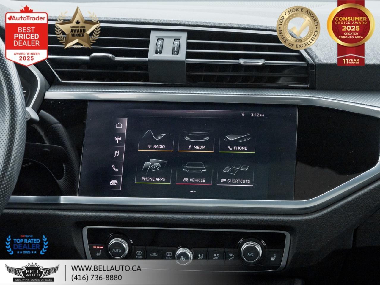 2020 Audi Q3 Progressiv | S-LINE | B.CAM | PANO | NOACCIDENT Toronto ON