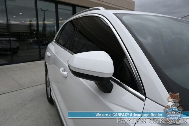 2020 Audi Q3 S line Premium Plus / AWD / Auto Start / Power & Heated Leather Seats / Panoramic Sunroof / Lane Departure & Blind Spot Alert / Apple CarPlay & Android Auto / Back Up Camera / Keyless Entry & Start / 27 MPG Anchorage AK