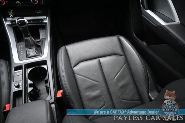 2020 Audi Q3 S line Premium Plus / AWD / Auto Start / Power & Heated Leather Seats / Panoramic Sunroof / Lane Departure & Blind Spot Alert / Apple CarPlay & Android Auto / Back Up Camera / Keyless Entry & Start / 27 MPG Anchorage AK