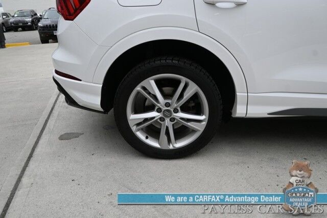 2020 Audi Q3 S line Premium Plus / AWD / Auto Start / Power & Heated Leather Seats / Panoramic Sunroof / Lane Departure & Blind Spot Alert / Apple CarPlay & Android Auto / Back Up Camera / Keyless Entry & Start / 27 MPG Anchorage AK