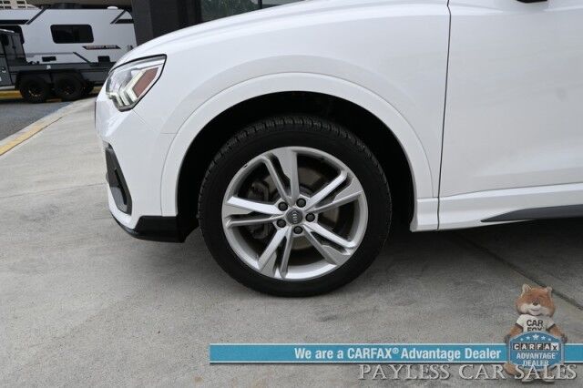 2020 Audi Q3 S line Premium Plus / AWD / Auto Start / Power & Heated Leather Seats / Panoramic Sunroof / Lane Departure & Blind Spot Alert / Apple CarPlay & Android Auto / Back Up Camera / Keyless Entry & Start / 27 MPG Anchorage AK