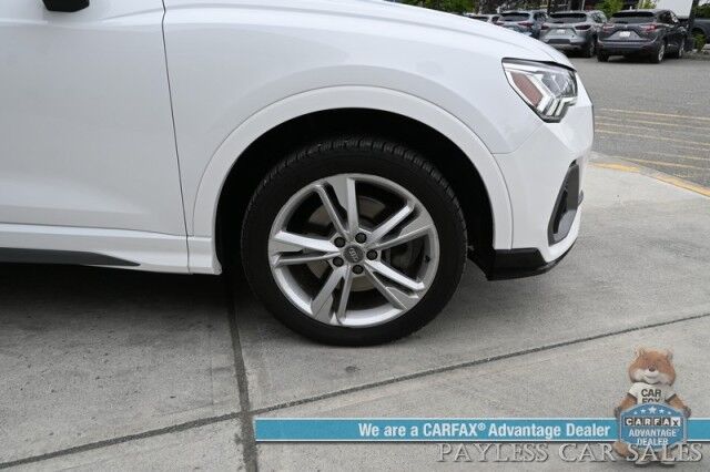 2020 Audi Q3 S line Premium Plus / AWD / Auto Start / Power & Heated Leather Seats / Panoramic Sunroof / Lane Departure & Blind Spot Alert / Apple CarPlay & Android Auto / Back Up Camera / Keyless Entry & Start / 27 MPG Anchorage AK