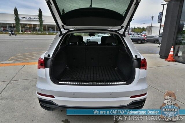 2020 Audi Q3 S line Premium Plus / AWD / Auto Start / Power & Heated Leather Seats / Panoramic Sunroof / Lane Departure & Blind Spot Alert / Apple CarPlay & Android Auto / Back Up Camera / Keyless Entry & Start / 27 MPG Anchorage AK