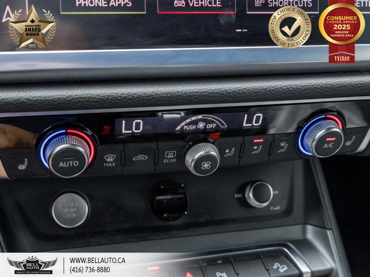 2020 Audi Q3 Technik | QUATTRO | 20" AUDI SPORT WHEELS | 360 CAMERA | PANORAMIC SUNROOF | BANG & OLUFSEN SOUND Toronto ON
