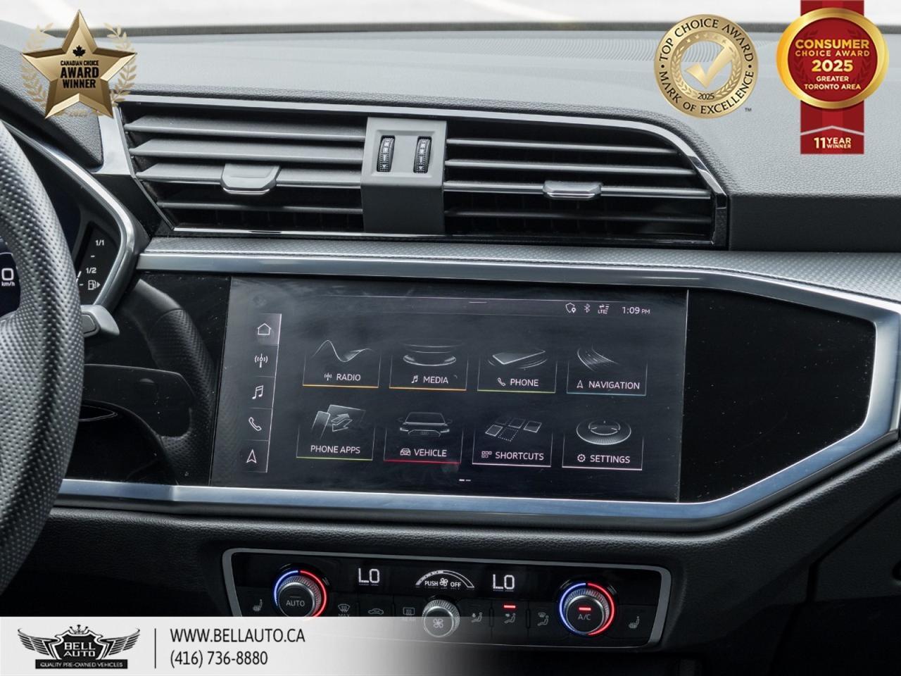 2020 Audi Q3 Technik | QUATTRO | 20" AUDI SPORT WHEELS | 360 CAMERA | PANORAMIC SUNROOF | BANG & OLUFSEN SOUND Toronto ON