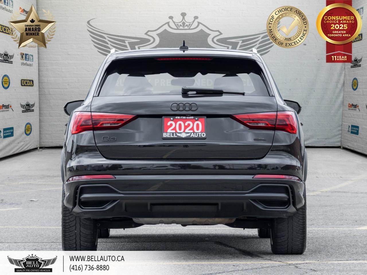 2020 Audi Q3 Technik | QUATTRO | 20" AUDI SPORT WHEELS | 360 CAMERA | PANORAMIC SUNROOF | BANG & OLUFSEN SOUND Toronto ON
