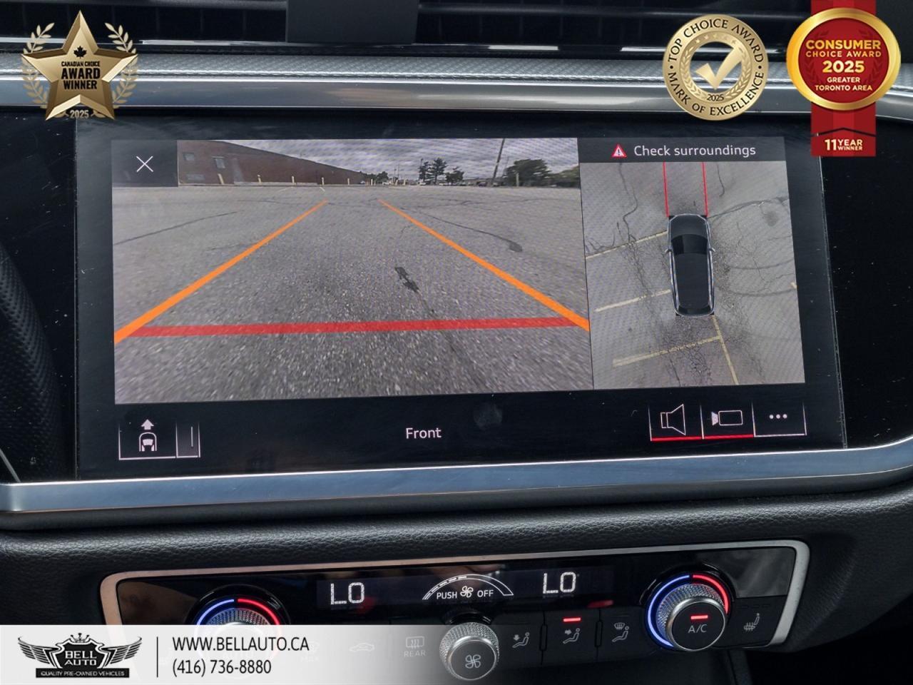 2020 Audi Q3 Technik | QUATTRO | 20" AUDI SPORT WHEELS | 360 CAMERA | PANORAMIC SUNROOF | BANG & OLUFSEN SOUND Toronto ON