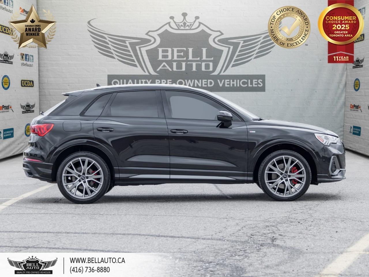 2020 Audi Q3 Technik | QUATTRO | 20" AUDI SPORT WHEELS | 360 CAMERA | PANORAMIC SUNROOF | BANG & OLUFSEN SOUND Toronto ON