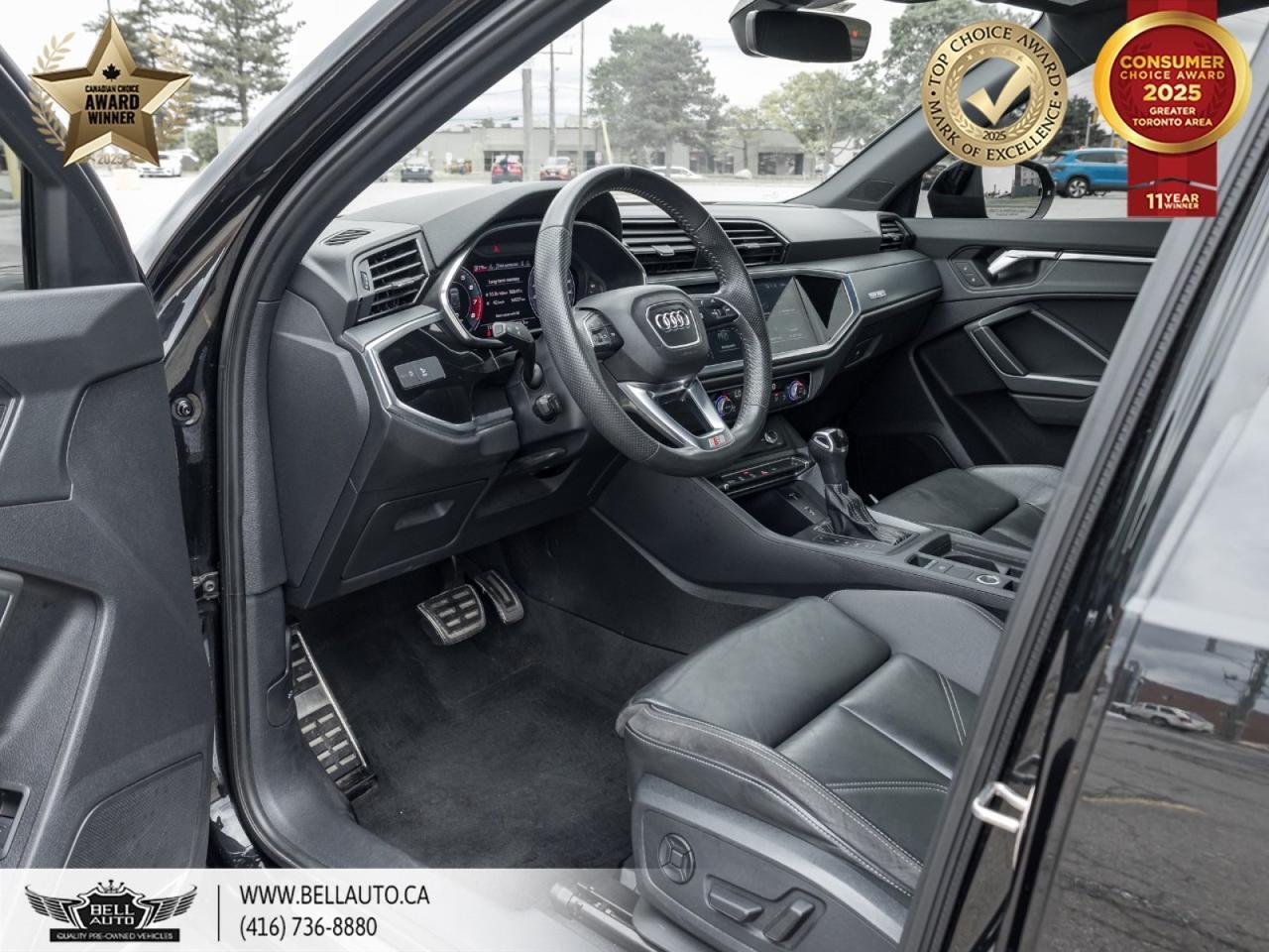 2020 Audi Q3 Technik | QUATTRO | 20" AUDI SPORT WHEELS | 360 CAMERA | PANORAMIC SUNROOF | BANG & OLUFSEN SOUND Toronto ON