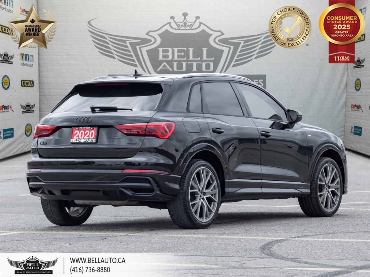 2020 Audi Q3 Technik | QUATTRO | 20" AUDI SPORT WHEELS | 360 CAMERA | PANORAMIC SUNROOF | BANG & OLUFSEN SOUND Toronto ON