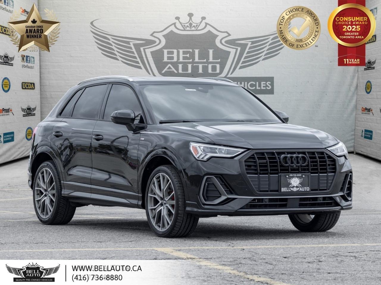 2020 Audi Q3 Technik | QUATTRO | 20" AUDI SPORT WHEELS | 360 CAMERA | PANORAMIC SUNROOF | BANG & OLUFSEN SOUND Toronto ON