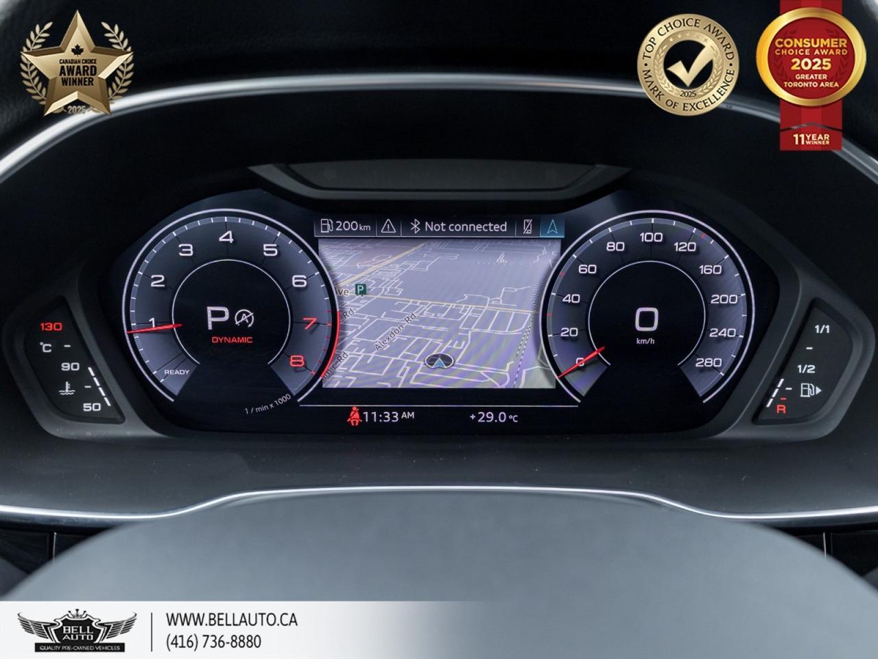 2020 Audi Q3 Technik | QUATTRO | 360CAM | PANORAMIC ROOF | BANG & OLUFSEN SOUND | BACKUPCAM | NAVI | POWER SEATS Toronto ON