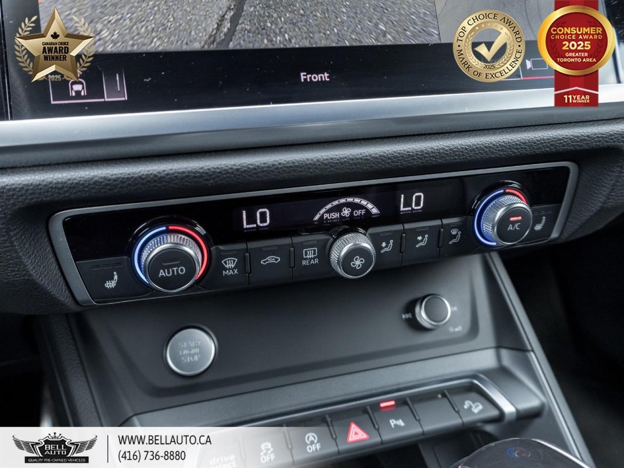 2020 Audi Q3 Technik | QUATTRO | 360CAM | PANORAMIC ROOF | BANG & OLUFSEN SOUND | BACKUPCAM | NAVI | POWER SEATS Toronto ON