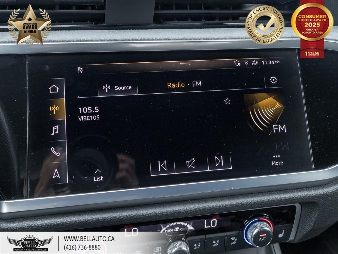 2020 Audi Q3 Technik | QUATTRO | 360CAM | PANORAMIC ROOF | BANG & OLUFSEN SOUND | BACKUPCAM | NAVI | POWER SEATS Toronto ON