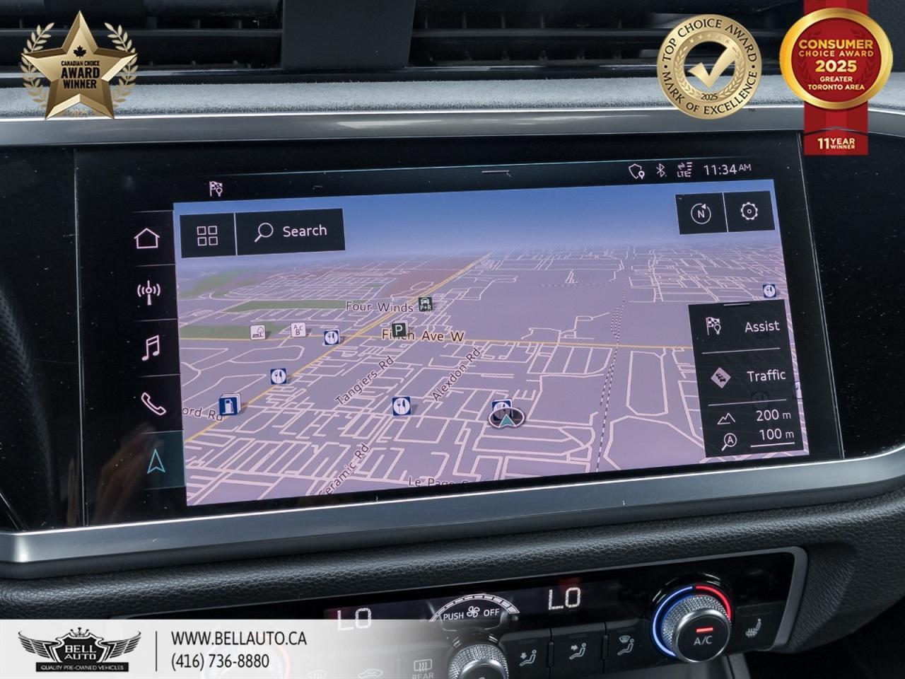 2020 Audi Q3 Technik | QUATTRO | 360CAM | PANORAMIC ROOF | BANG & OLUFSEN SOUND | BACKUPCAM | NAVI | POWER SEATS Toronto ON