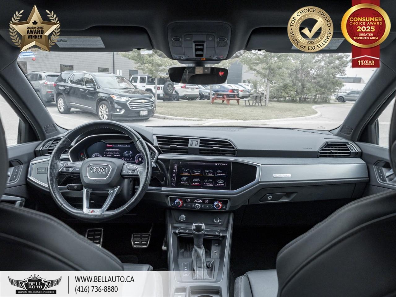 2020 Audi Q3 Technik | QUATTRO | 360CAM | PANORAMIC ROOF | BANG & OLUFSEN SOUND | BACKUPCAM | NAVI | POWER SEATS Toronto ON