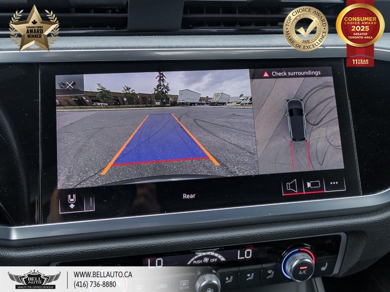 2020 Audi Q3 Technik | QUATTRO | 360CAM | PANORAMIC ROOF | BANG & OLUFSEN SOUND | BACKUPCAM | NAVI | POWER SEATS Toronto ON
