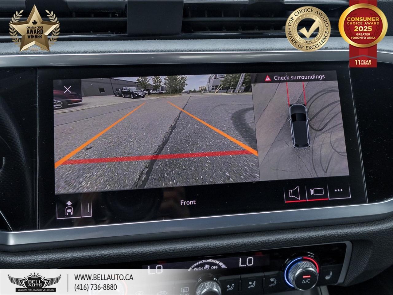 2020 Audi Q3 Technik | QUATTRO | 360CAM | PANORAMIC ROOF | BANG & OLUFSEN SOUND | BACKUPCAM | NAVI | POWER SEATS Toronto ON