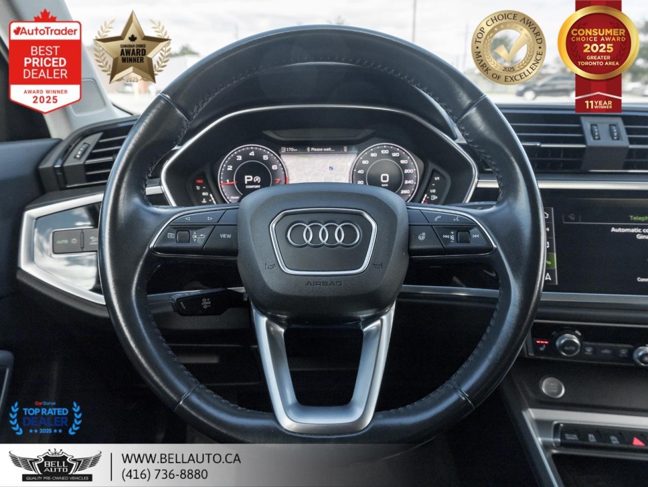 2020 Audi Q3 Technik | QUATTRO | S-LINE | NAVI | 360CAM | PANO | B&O | NOACCIDENT Toronto ON