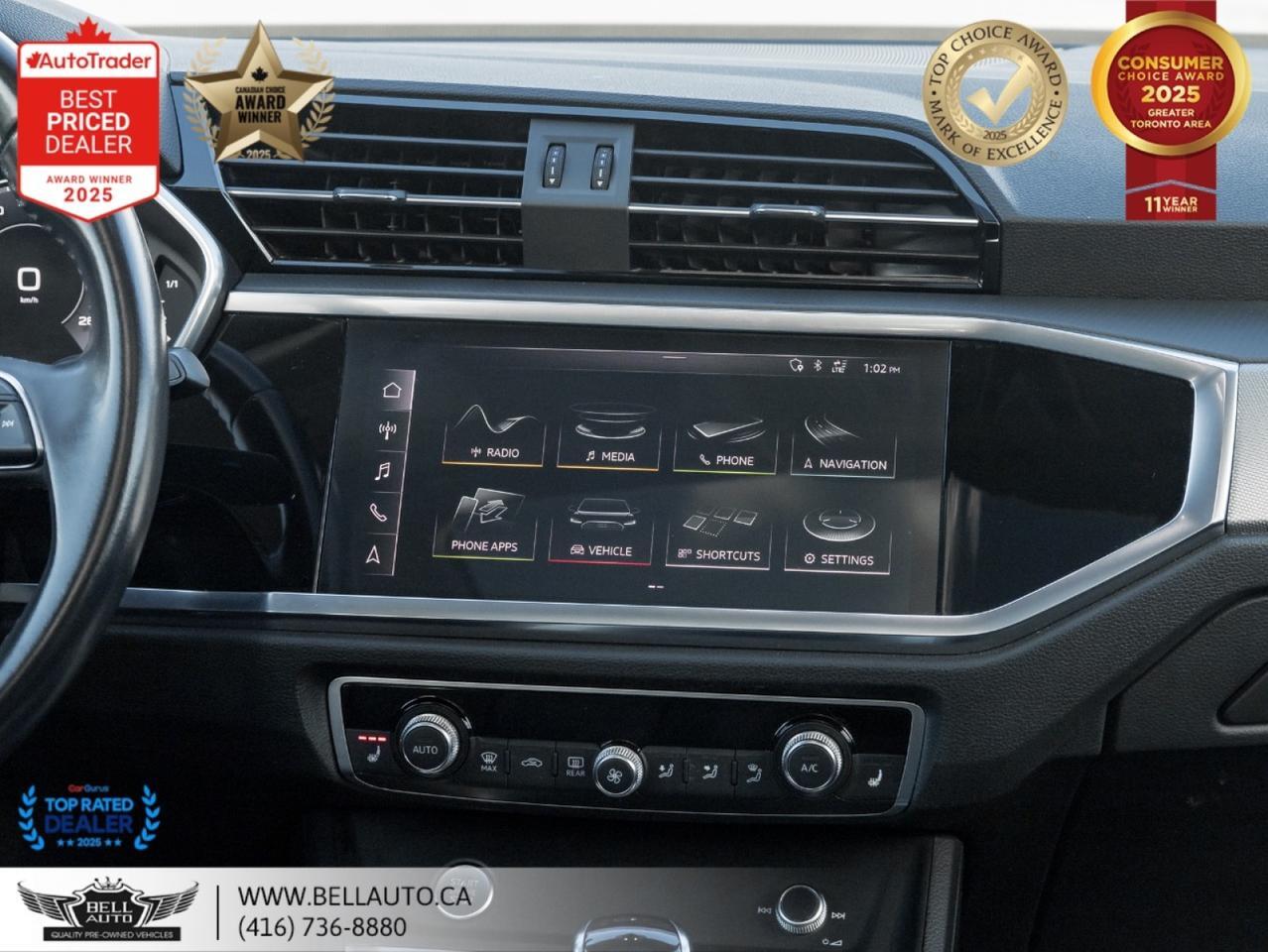 2020 Audi Q3 Technik | QUATTRO | S-LINE | NAVI | 360CAM | PANO | B&O | NOACCIDENT Toronto ON