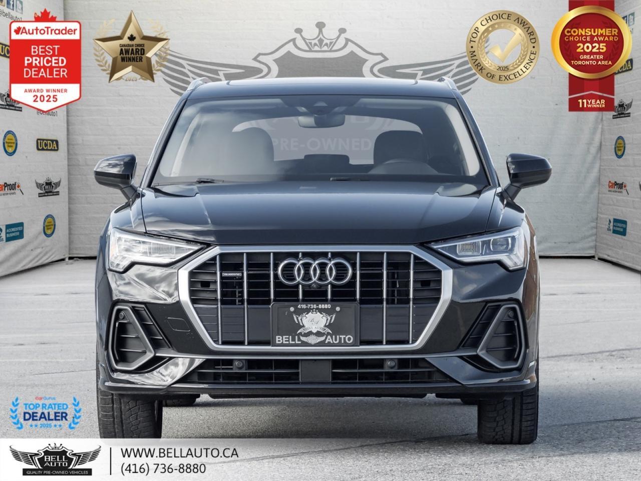 2020 Audi Q3 Technik | QUATTRO | S-LINE | NAVI | 360CAM | PANO | B&O | NOACCIDENT Toronto ON