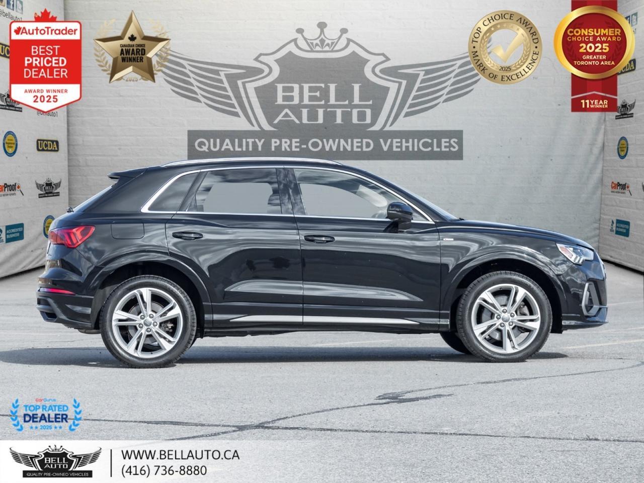 2020 Audi Q3 Technik | QUATTRO | S-LINE | NAVI | 360CAM | PANO | B&O | NOACCIDENT Toronto ON