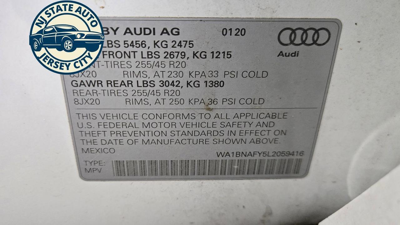 2020 Audi Q5 45 Premium Plus Jersey City NJ