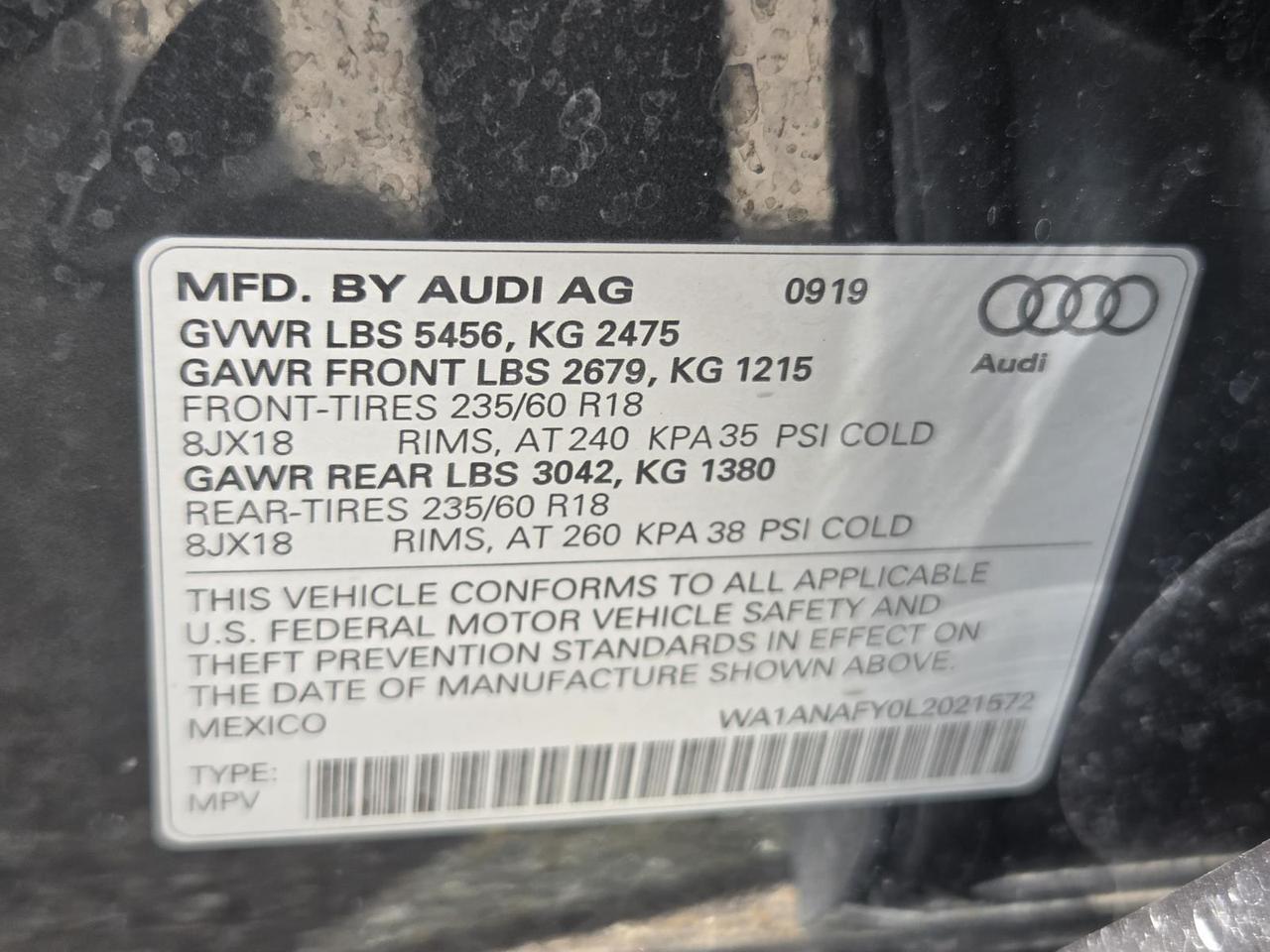 2020 Audi Q5 Premium 45 TFSI quattro Beeville TX