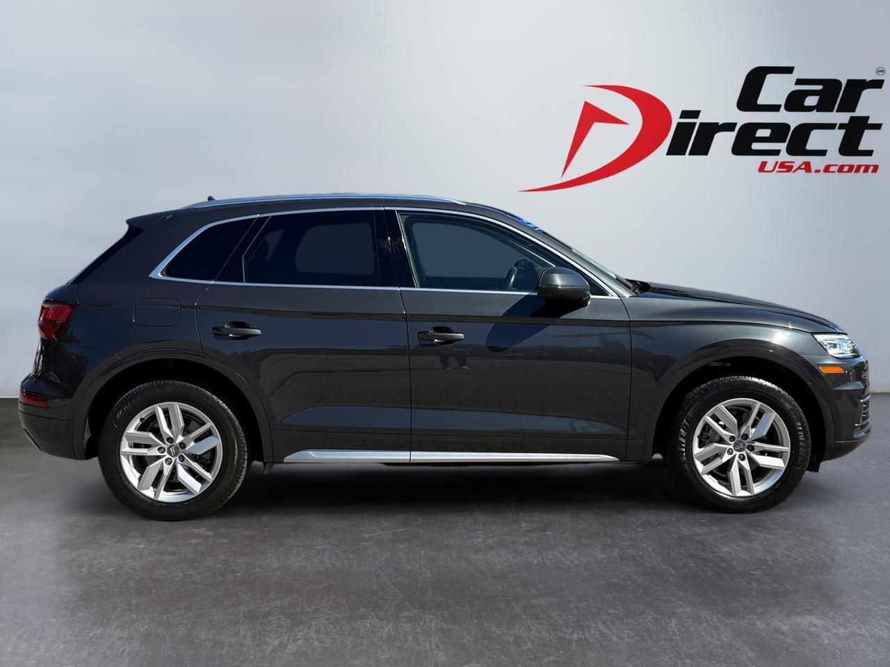 2020 Audi Q5 Premium, PANORAMIC MOONROOF, PADDLE SHIFTERS, SELECT DRIVE MODES, 360 BACKUP CAMERA, POWER LIFTGATE, AUTO START/STOP, PRE COLLISION ALERT, APPLE CARPLAY/ANDROID AUTO, WIRELESS CHARGING PAD, CLEAN CARFAX, RIDE IN PREMIUM STYLE!