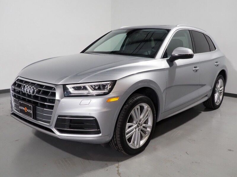 2020 Audi Q5 Premium Plus 45 TFSI Quattro *NAVIGATION, VIRTUAL COCKPIT, SAFTEY ALERTS, BACKUP-CAMERA, PANORAMA MOONROOF, LEATHER, CLIMATE SEATS, POWER LIFTGATE, 20 INCH WHEELS, WIRELESS CHARGING, ANDROID & APPLE Round Rock TX