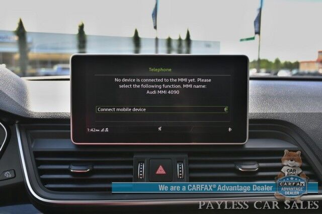 2020 Audi Q5 Premium Plus / AWD / S-Line / Hybrid / Driver Assist & Cold Weather Pkg / Front & Rear Heated Leather Seats / Heated Steering Wheel / Sunroof / NAV / Bang & Olufsen / Adaptive Cruise / Lane Depart & Blind Spot Wasilla AK