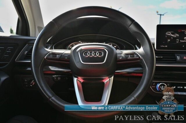 2020 Audi Q5 Premium Plus / AWD / S-Line / Hybrid / Driver Assist & Cold Weather Pkg / Front & Rear Heated Leather Seats / Heated Steering Wheel / Sunroof / NAV / Bang & Olufsen / Adaptive Cruise / Lane Depart & Blind Spot Wasilla AK