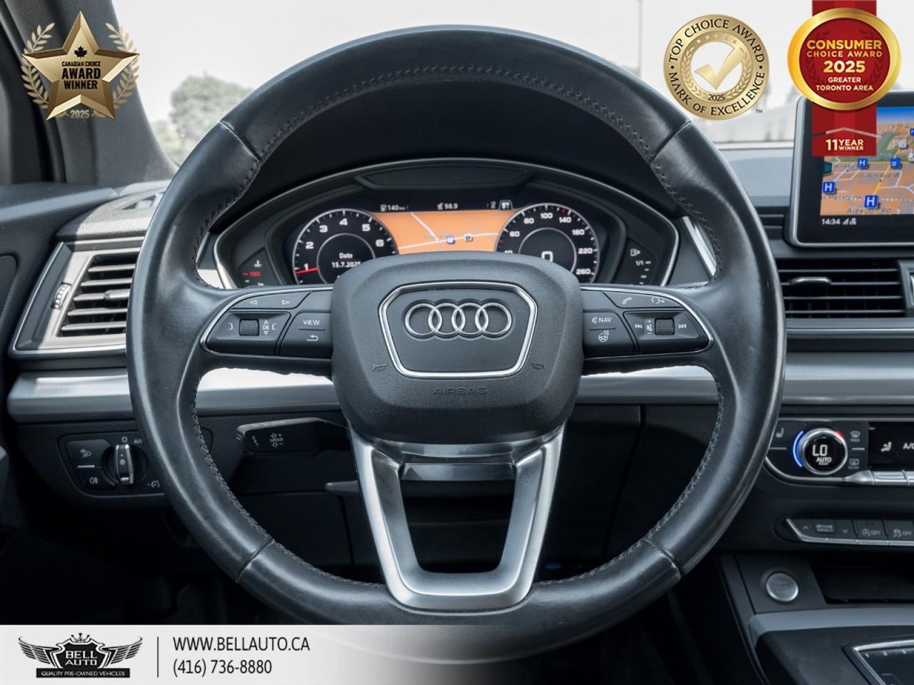 2020 Audi Q5 Progressiv | PREMIUM PLUS | BROWN LEATHER | PANO | BACKUPCAM | ONSTAR | POWER AND MEMORY SEATS Toronto ON