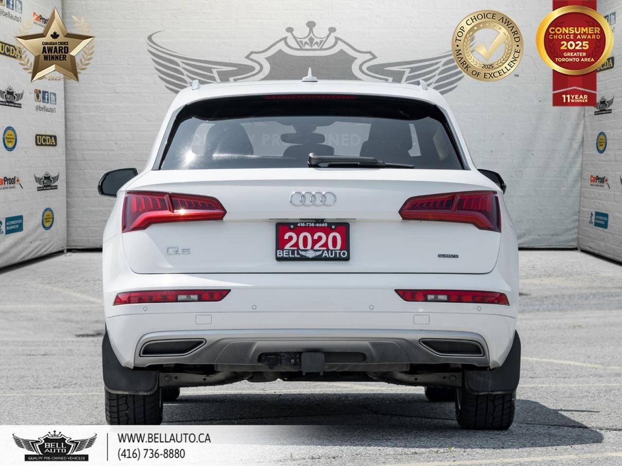 2020 Audi Q5 Progressiv | PREMIUM PLUS | BROWN LEATHER | PANO | BACKUPCAM | ONSTAR | POWER AND MEMORY SEATS Toronto ON