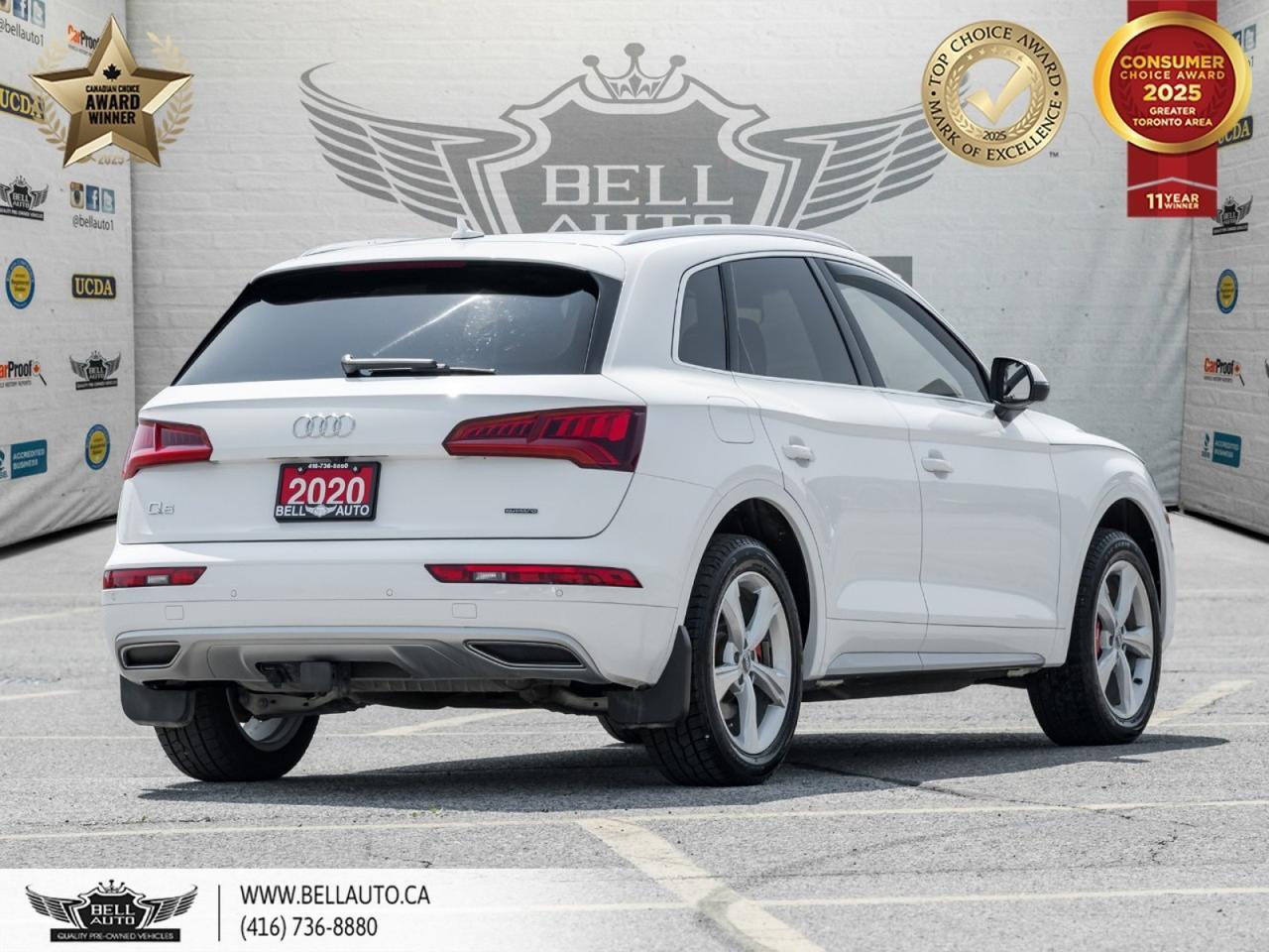 2020 Audi Q5 Progressiv | PREMIUM PLUS | BROWN LEATHER | PANO | BACKUPCAM | ONSTAR | POWER AND MEMORY SEATS Toronto ON